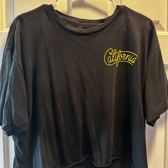 Black crop tee - Picture 4 of 4